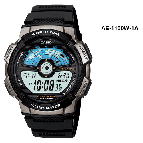 часы AE-1100W-1AVEF