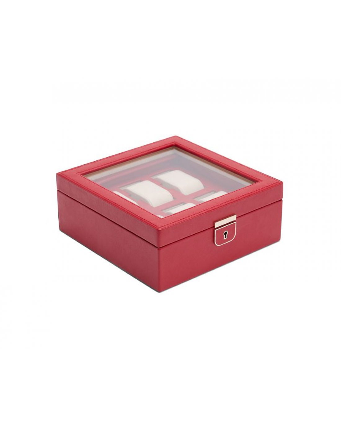 Шкатулка для часов 213872 Palermo 6 PC Watch Box - Red